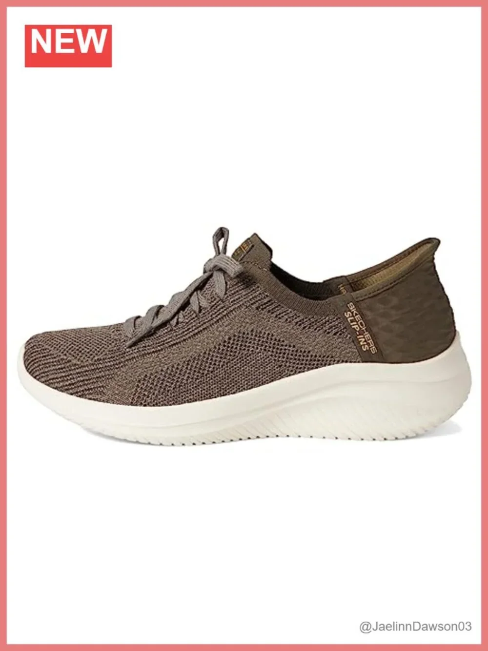 Skechers Slip-On Sneakers with Memory Foam Ultra Flex 3 Knit